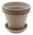 DEGREA Doniczka VASO VULCANO GRAFFIATO D19 Ceramiczna Terakota 19cm
