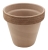 DEGREA Doniczka VASO VULCANO GRAFFIATO D17 Ceramiczna Terakota 17cm