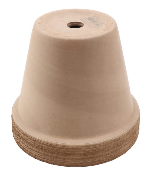 DEGREA Doniczka VASO VULCANO GRAFFIATO D17 Ceramiczna Terakota 17cm