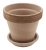 DEGREA Doniczka VASO VULCANO GRAFFIATO D17 Ceramiczna Terakota 17cm