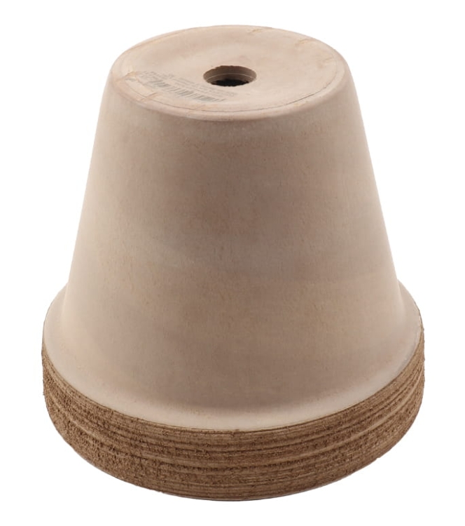 DEGREA Doniczka VASO VULCANO GRAFFIATO D15 Ceramiczna Terakota 15cm