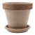DEGREA Doniczka VASO VULCANO GRAFFIATO D15 Ceramiczna Terakota 15cm