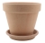 DEGREA Doniczka Ceramiczna Terakota VASO ARENA D19 cm + Podstawek D17 cm