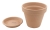 DEGREA Doniczka Ceramiczna Terakota VASO ARENA D17 cm + Podstawek D15 cm