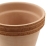 DEGREA Doniczka Ceramiczna Terakota VASO ARENA GRAFFIATO D17 cm + Podstawek D15 cm