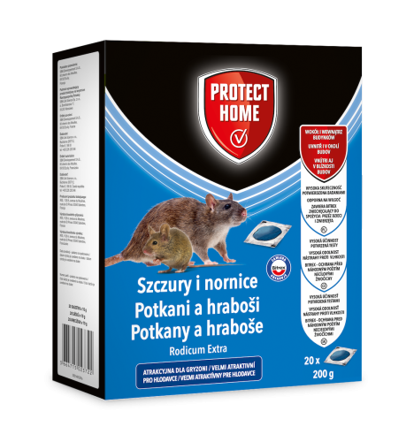 Protect-Garden Rodicum Extra 200g na szczury i nornice