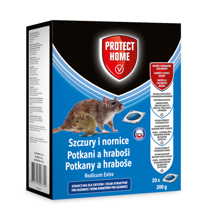 Protect-Garden Rodicum Extra 200g na szczury i nornice