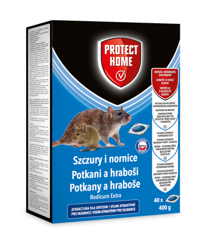Protect-Garden Rodicum Extra 400g na szczury i nornice