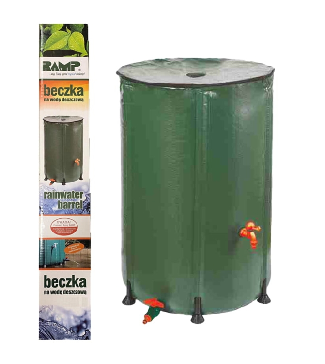 Beczka na wodę deszczową 250L RZB250 RAMP