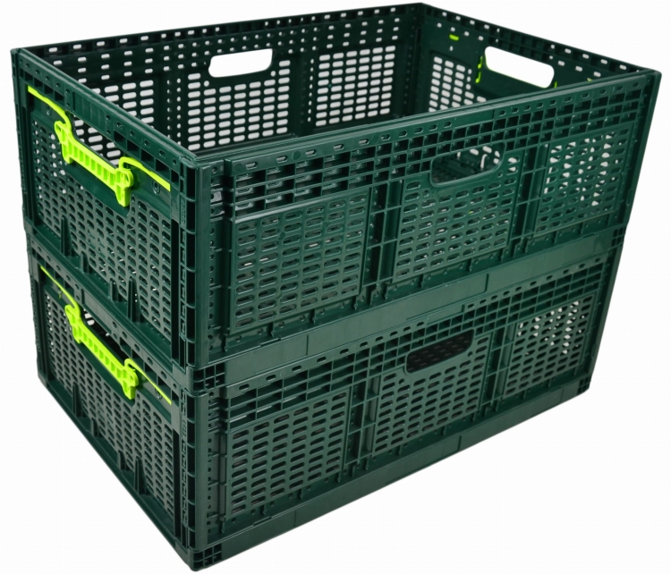 Skrzynka Składana 46L 600x400x219mm Zielona