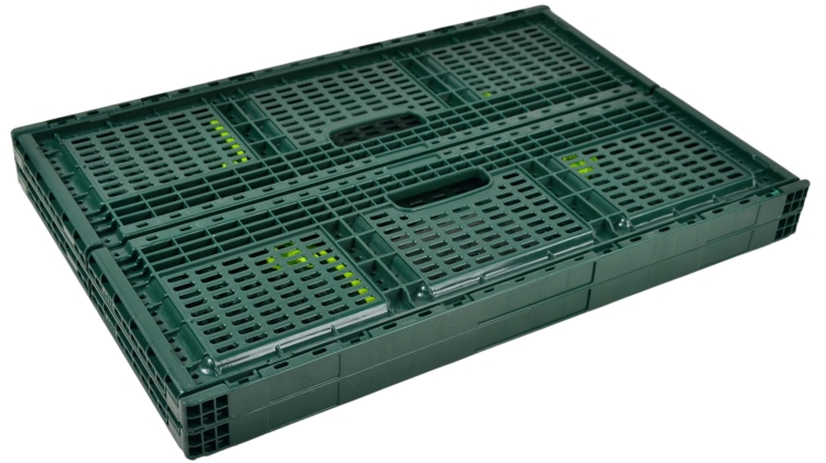 Skrzynka Składana 46L 600x400x219mm Zielona