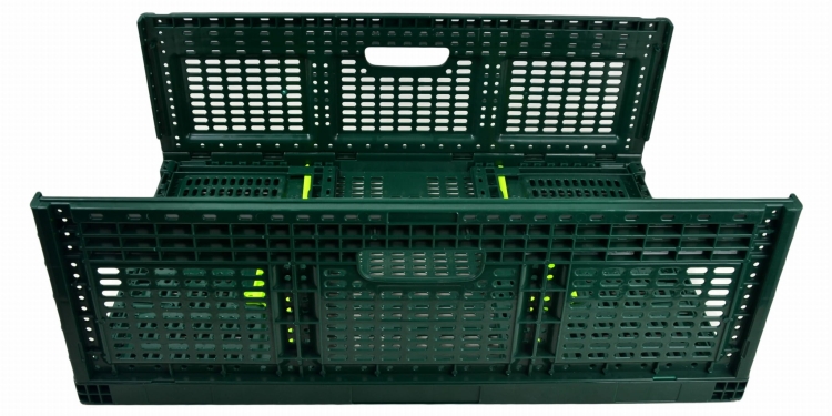 Skrzynka Składana 46L 600x400x219mm Zielona