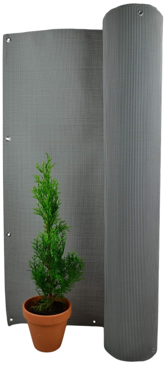 Mata Technorattan NELLY SZARA 580g/m2 1x3m