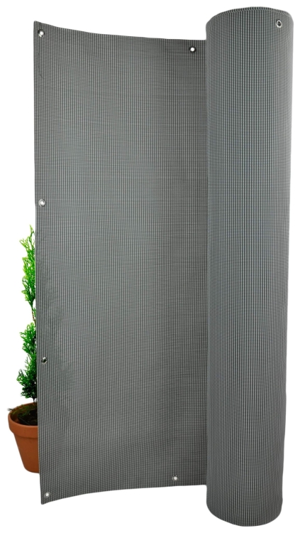 Mata Technorattan NELLY SZARA 580g/m2 1x3m