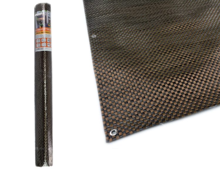 Mata Technorattan Brąz LUX 830g/m2 1x3m