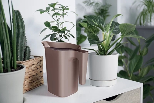 Konewka plastikowa Jug 1,8L jasny szary Prosperplast IKJ2-443U