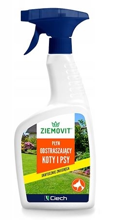Ziemovit Płyn Odstraszający Koty i Psy 500ml