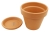 DEGREA Doniczka Ceramiczna Terakota VASO D13 cm + Podstawek D11 cm