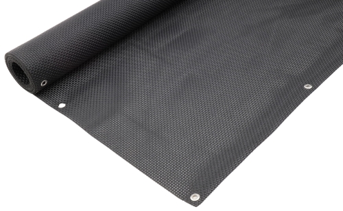 Mata Technorattan Czarna 650g/m2 na WYMIAR wys. do 100cm