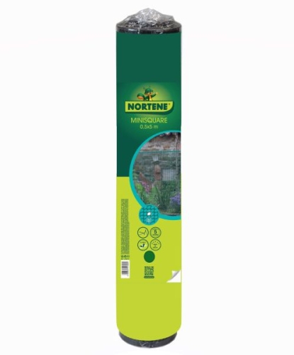 NORTENE Siatka MINISQUARE 5mm Plastikowa ZIELONA 0,5x5m