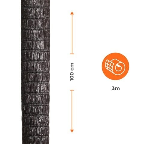 Mata Rafia Brąz 1x3m Lustan