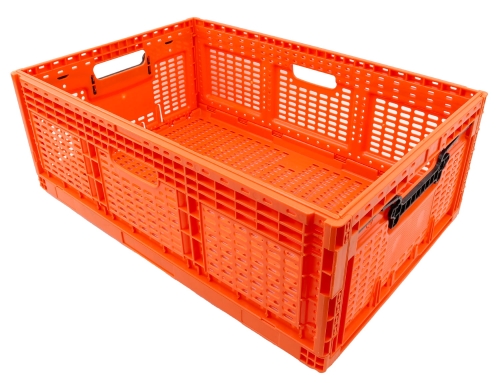 Skrzynka Składana 46L 600x400x219mm Pomarańczowa