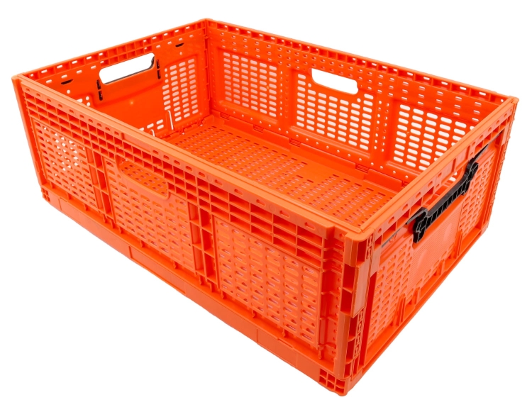 Skrzynka Składana 46L 600x400x219mm Pomarańczowa