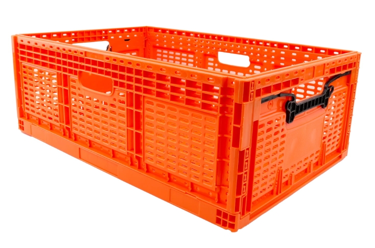 Skrzynka Składana 46L 600x400x219mm Pomarańczowa