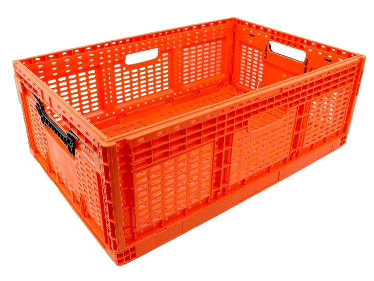 Skrzynka Składana 46L 600x400x219mm Pomarańczowa