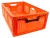 Skrzynka Składana 46L 600x400x219mm Pomarańczowa