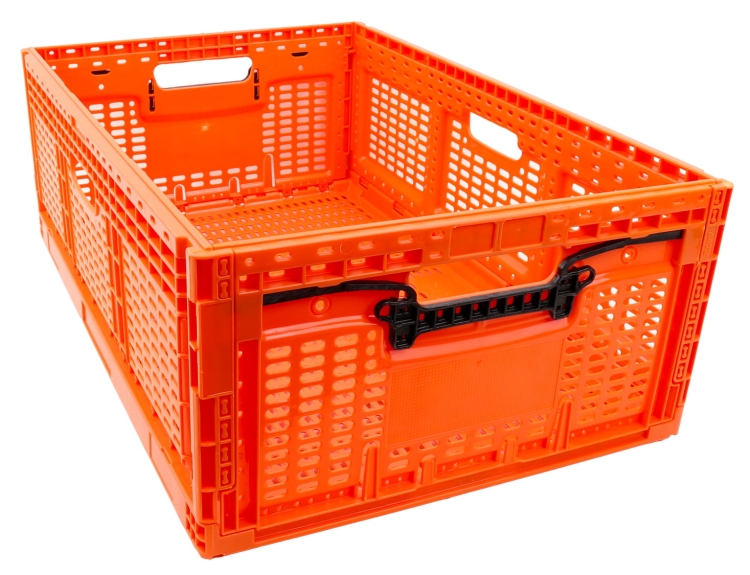 Skrzynka Składana 46L 600x400x219mm Pomarańczowa