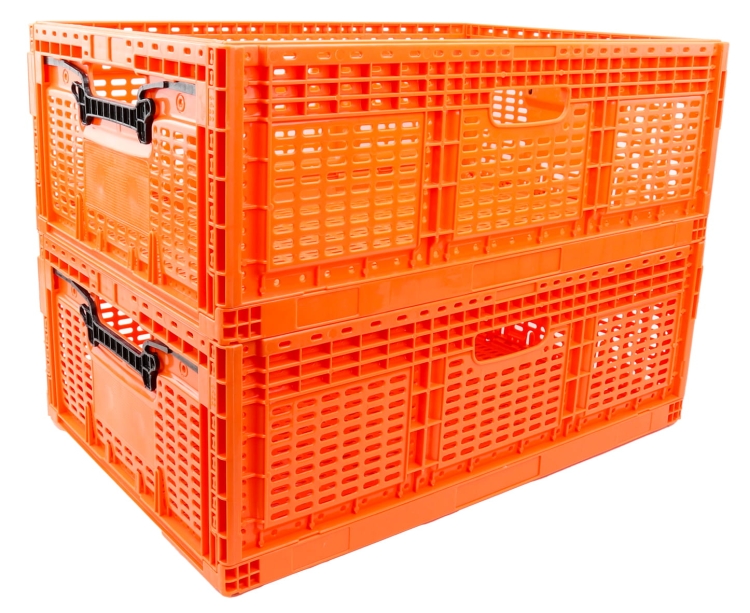 Skrzynka Składana 46L 600x400x219mm Pomarańczowa