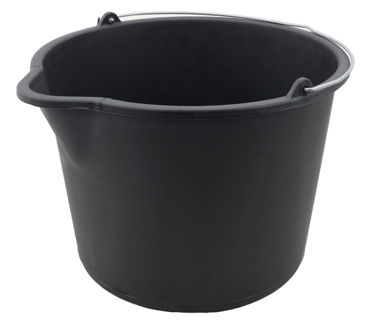 Wiadro budowlane 12L z lejkiem Bucket BB12 F