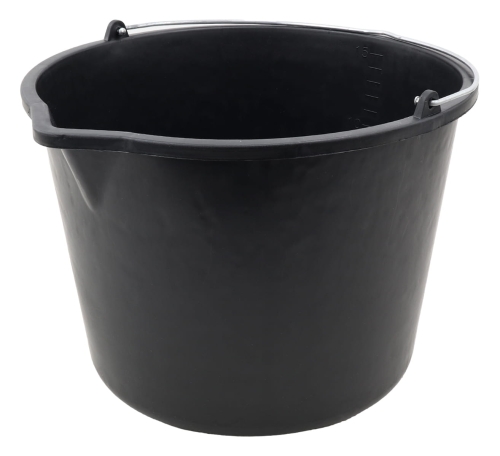 5x Wiadro budowlane 15L z lejkiem Bucket BB15 F