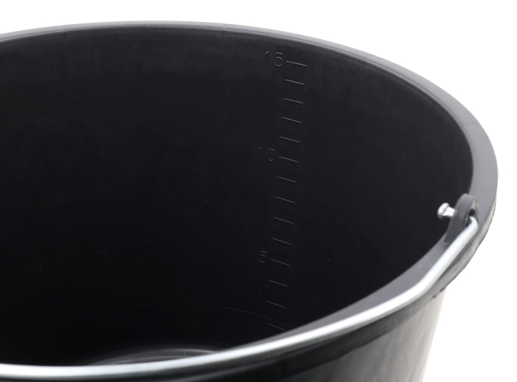 5x Wiadro budowlane 15L z lejkiem Bucket BB15 F