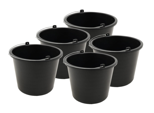 5x Wiadro budowlane 16L Bucket BB16