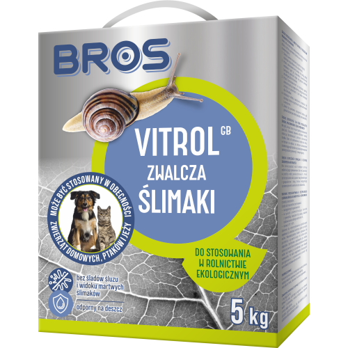 Bros Vitrol GB na ślimaki 5kg