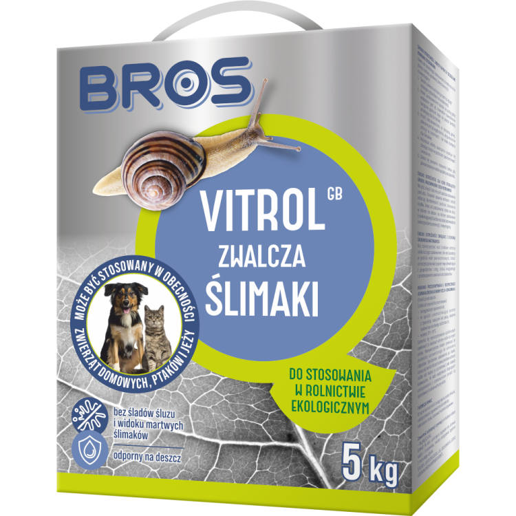 Bros Vitrol GB na ślimaki 5kg