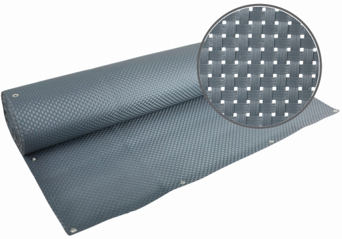 Mata Technorattan GRAFIT 830g/m2 na WYMIAR wys. do 150cm