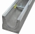 Kanał DN100 H180 C250 18x14x100[cm] korytko betonowe z okuciem / ruszt żeliwny