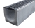 Kanał DN150 H225 C250 22,5x21,6x100[cm] korytko betonowe wzmacniane / ruszt żeliwny