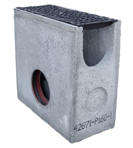Osadnik DN150 C250 50x21x50[cm] osadnik betonowy wzmocniony / ruszt żeliwny