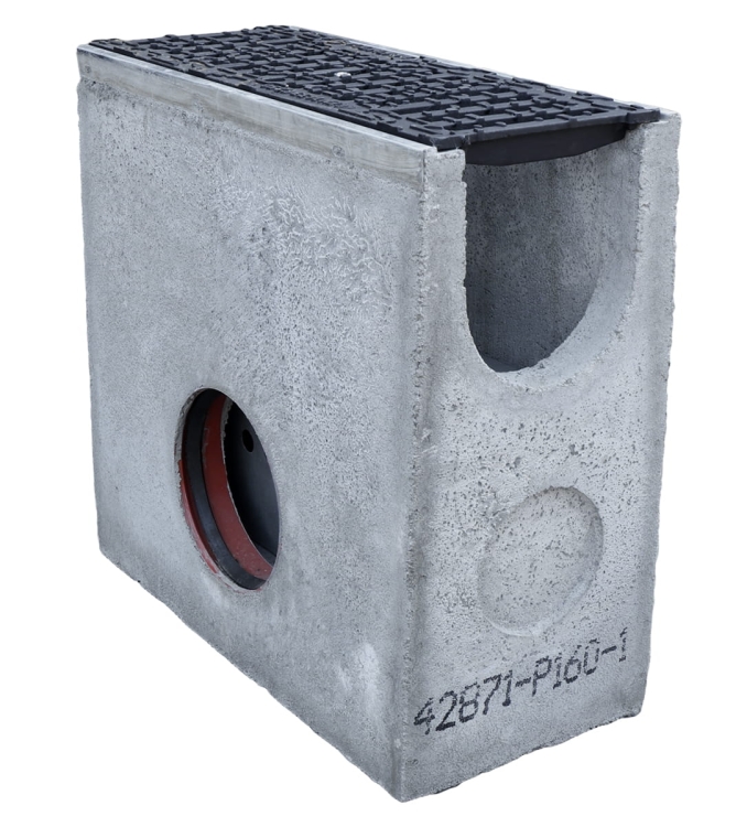Osadnik DN150 C250 50x21x50[cm] osadnik betonowy wzmocniony / ruszt żeliwny