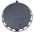 Właz Ø600 60cm (785mm) D400 żeliwny zawias rygiel