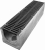 Kanał DN200 H260 D400 26x26x100[cm] Odwodnienie Liniowe korytko betonowe wzmacniane / ruszt żeliwny