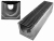Kanał DN200 H260 D400 26x26x100[cm] Odwodnienie Liniowe korytko betonowe wzmacniane / ruszt żeliwny
