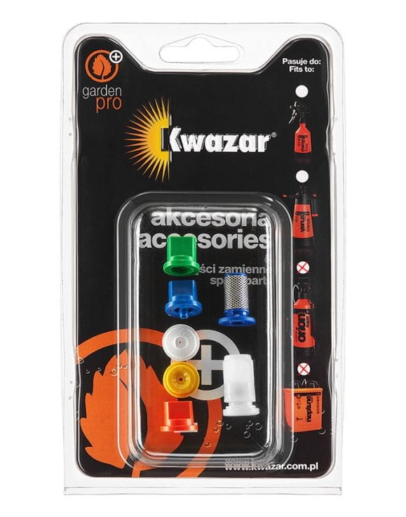 Kwazar Zestaw końcówek/dysz do opryskiwaczy
