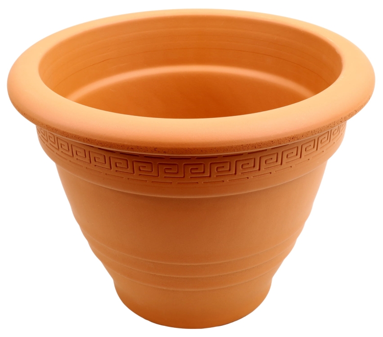 DEGREA Doniczka Zdobiona CAMPANA D32 Ceramiczna Terakota 32cm