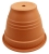 DEGREA Doniczka Zdobiona CAMPANA D32 Ceramiczna Terakota 32cm