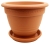 DEGREA Doniczka Zdobiona CAMPANA D32 Ceramiczna Terakota 32cm
